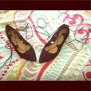 Mossimo lace-up flats